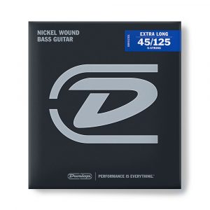 JIM DUNLOP | DBN45125XL | Nickel Round Wound Bass Strings. JIM DUNLOP | DBN45125XL | Nickel Round Wound Bass Strings.
